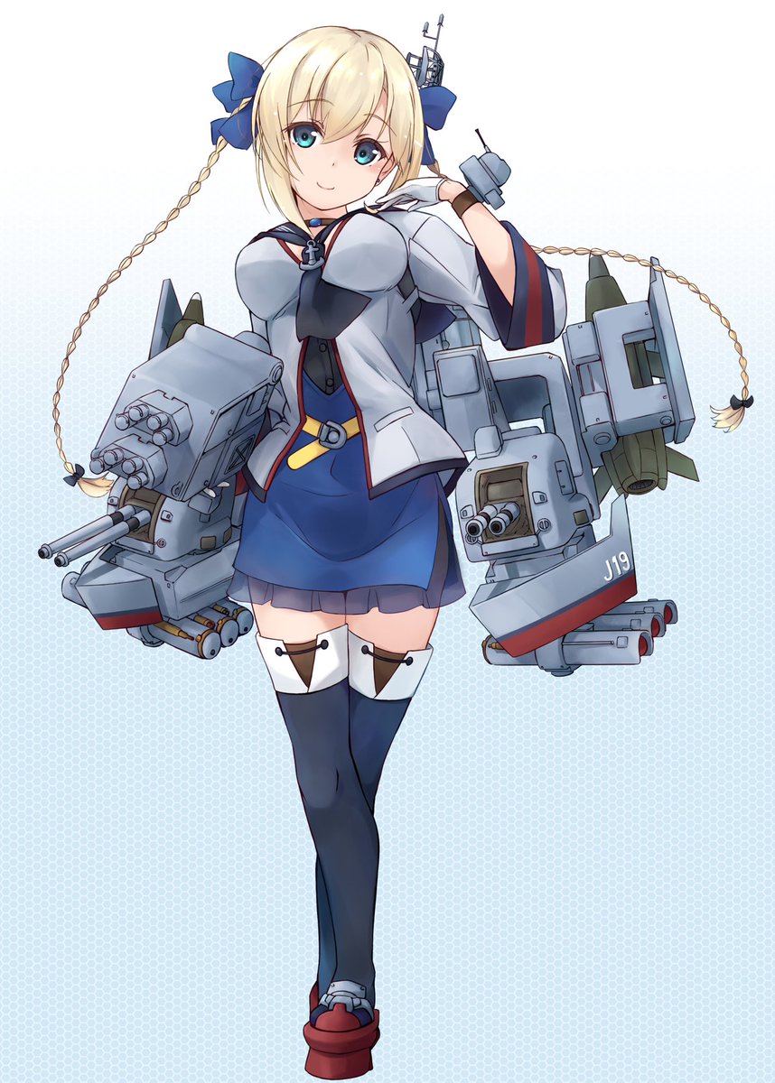 「昔描いた結構お気に入りだけど微妙なポジションゆえ本に収録しにくいオリジナル艦娘の」|みのすのイラスト