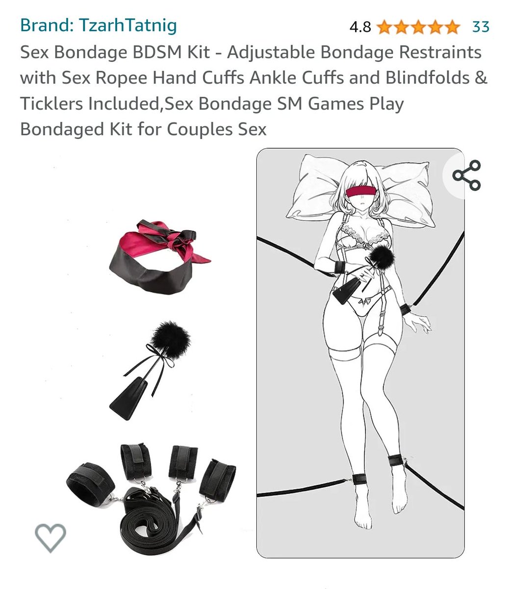 product_test_01's tweet photo. Sex bondage BDSM kit. https://t.co/UccORCdjnY