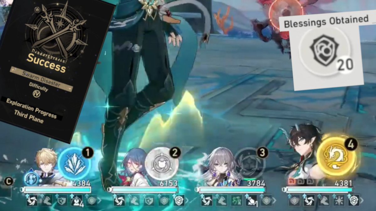 MrYeoSan's tweet photo. Swarm Disaster 4: Bless Qlipoth! https://t.co/AqVZ0Kj7wo 

#HonkaiStarRail #SwarmDisaster https://t.co/cp4vi02eYO