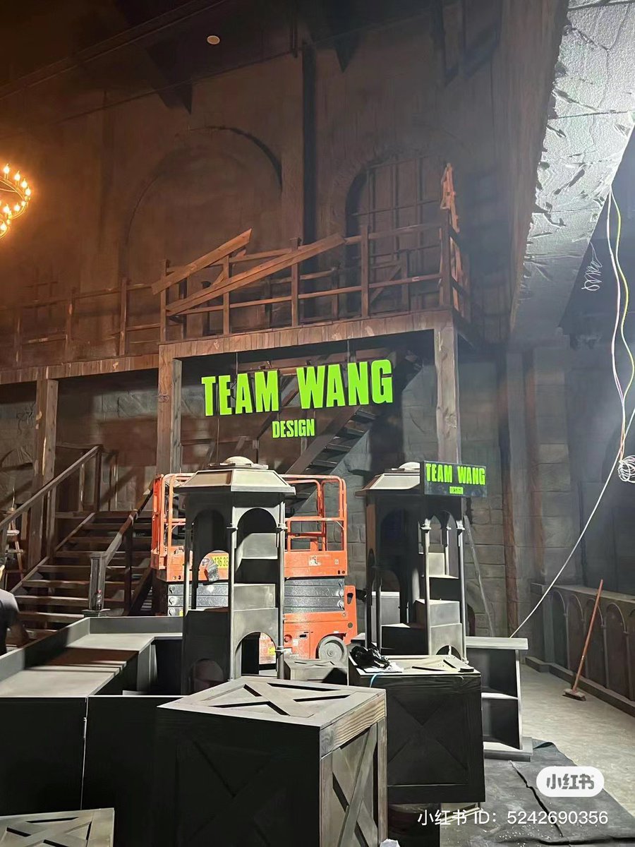 JackieHKGurl328's tweet photo. The escape room looks amazing. 
#JacksonWang 
#TEAMWANGDesign 
XHS ©️cookies 🍪 https://t.co/shoMcLLzyZ