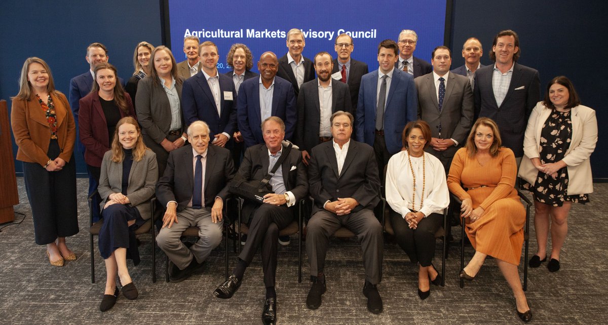 Soy Snapshots 🌱📸 ASA Chief Economist Scott Gerlt represented ASA at the Agricultural Markets Advisory Council fall committee meeting.