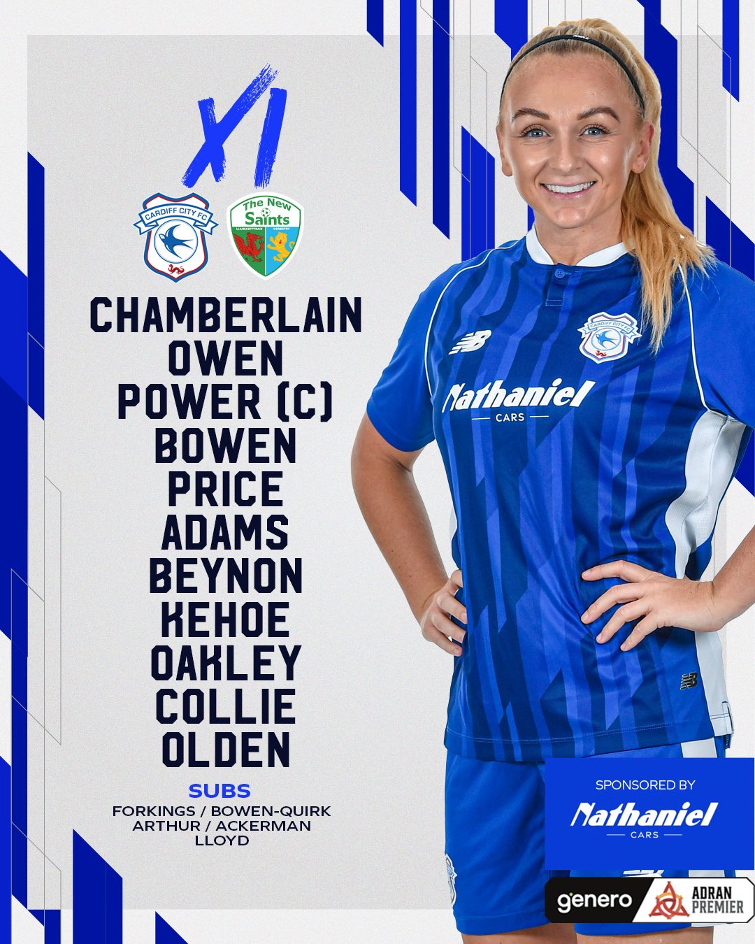 Cardiff City FC on X: 🔢 This is how the #Bluebirds line-up for