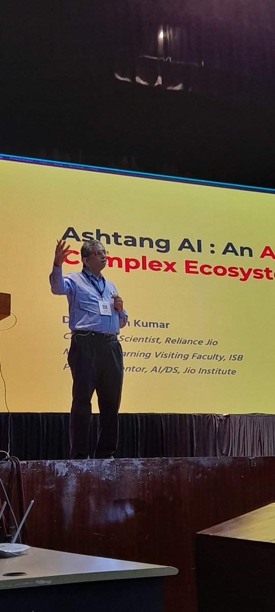 pyconindia's tweet image. 🔓Unlocking the Future: Keynote Speaker - Mr. Shailesh Kumar's Inspiring Insights on Ashtang AI at #PyConIndia2023 Conference day 2.
#PyConIndia #PythonForAll #CodeCollaborateCelebrate