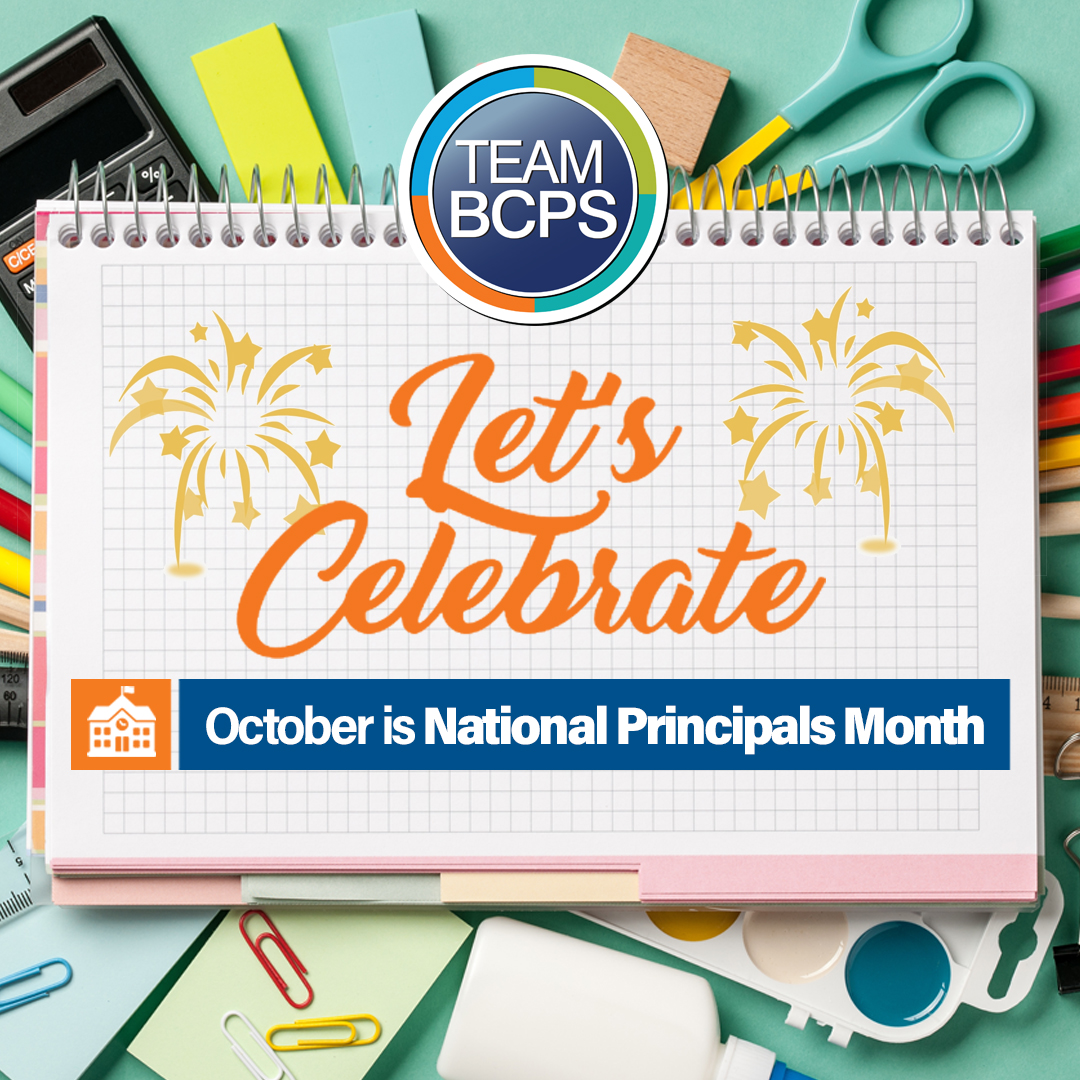 🌟 Please join us as we celebrate #TeamBCPS Principals for their dedication, enthusiasm, and expertise as the leaders of our 176 schools, centers, and programs.