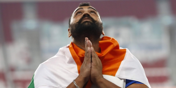 India_AllSports's tweet photo. BREAKING: 
Shotput: Tajinderpal Singh Toor wins GOLD medal 
He won it with last attempt of 20.36m 

#IndiaAtAsianGames #AGwithIAS #AsianGames2022