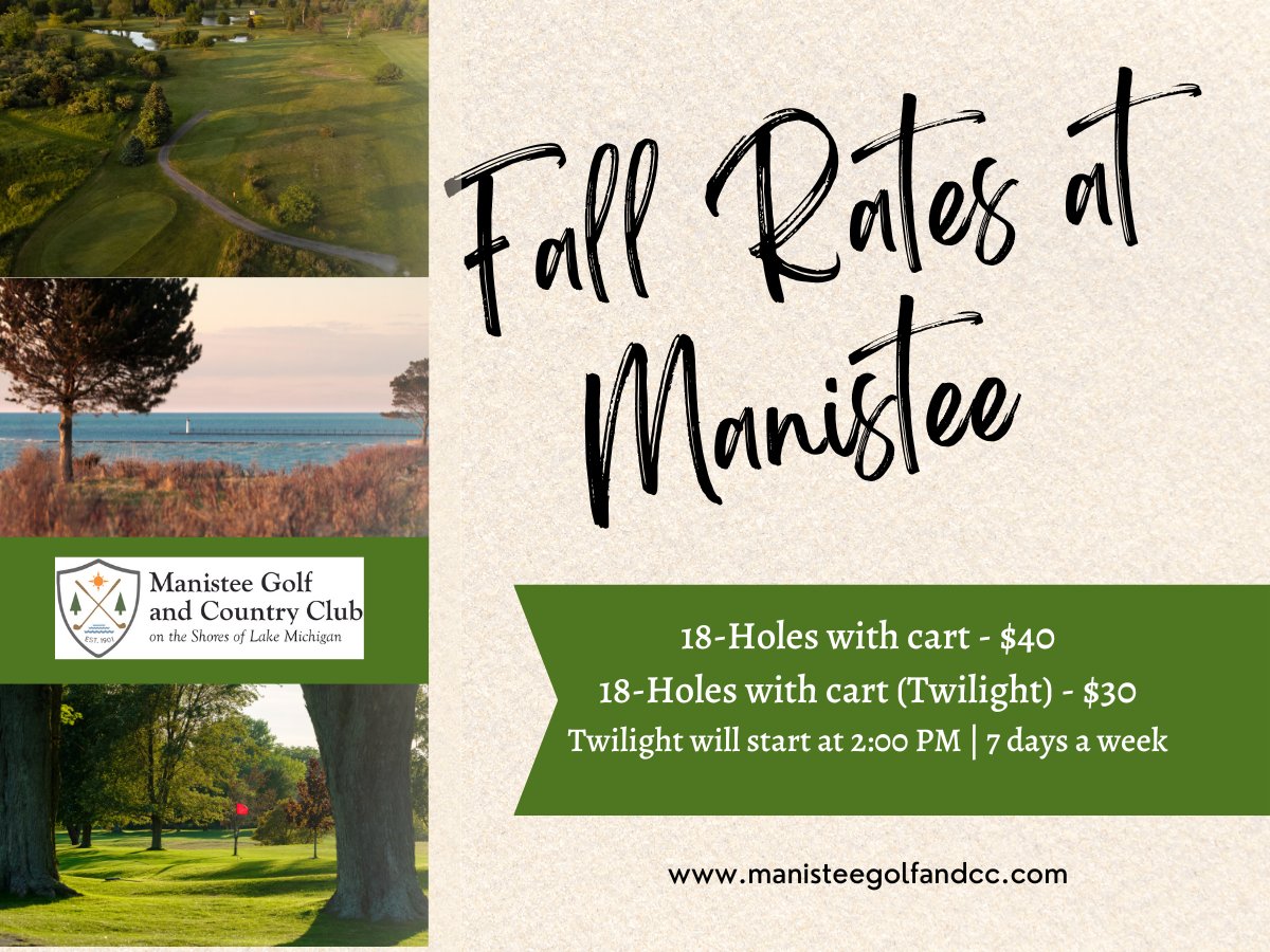 Manistee Golf & Country Club tweet media