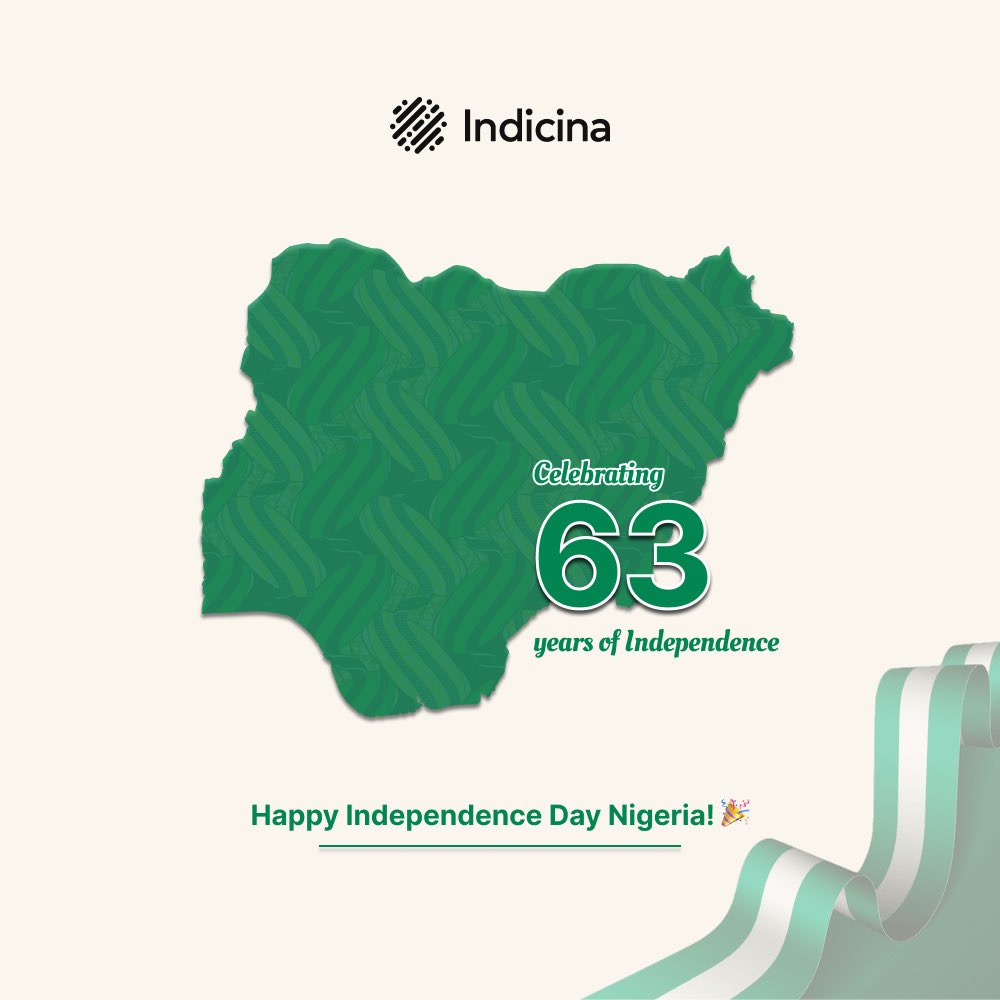 Great nation, great people.
Happy Independence Day, Nigeria!  🎉