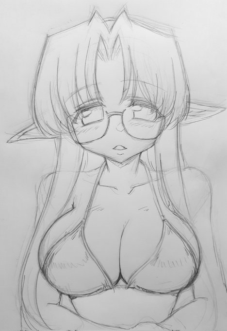 #眼鏡の日
うちのこ。エネミア。 