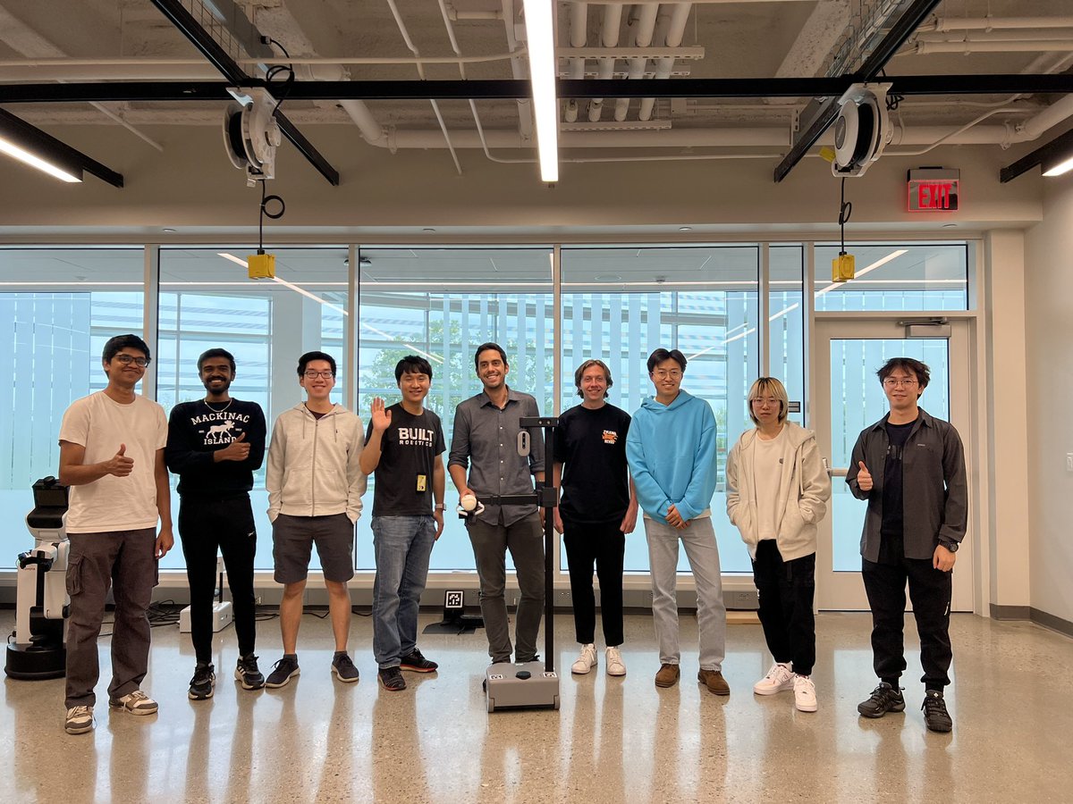 Super excited to start my lab <a href="/fluentrobotics/">Fluent Robotics Lab</a>! Our goal is to build robots that work fluently with and around people in unstructured, dynamic environments! This week, we’ll be at #IROS2023 to present new work on social navigation &amp; multirobot coordination!

<a href="/UMRobotics/">Michigan Robotics</a> <a href="/UMich/">University of Michigan</a>