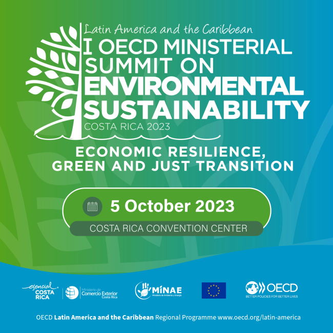 We are hosting our 1st Latin America and the Caribbean Ministerial on #EnvironmentalSustainability this Thursday!

JOIN OUR:
✅ Public sessions on the green and just transition
✅ Report launch on climate action in LAC

REGISTER TODAY ▶️ brnw.ch/21wD6hV | #LACMinisterial