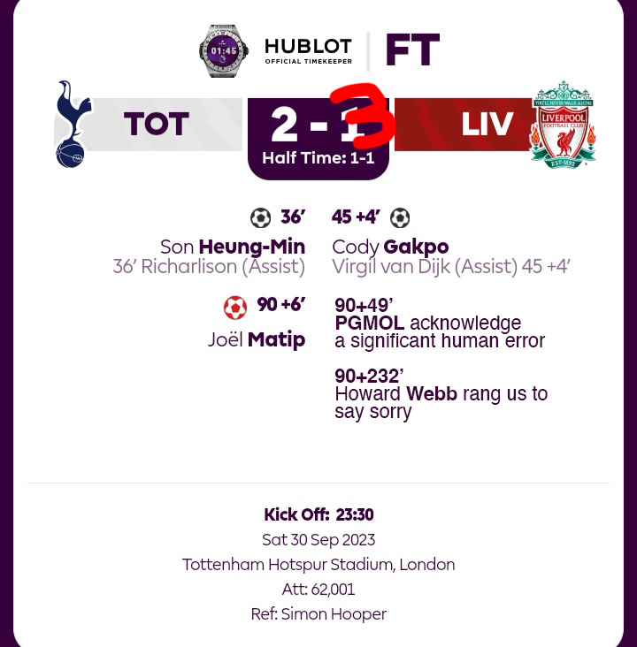 yoniweisberg's tweet photo. Brilliant, what a result. Top of the league. 👊💪 https://t.co/akAgiRaTM5