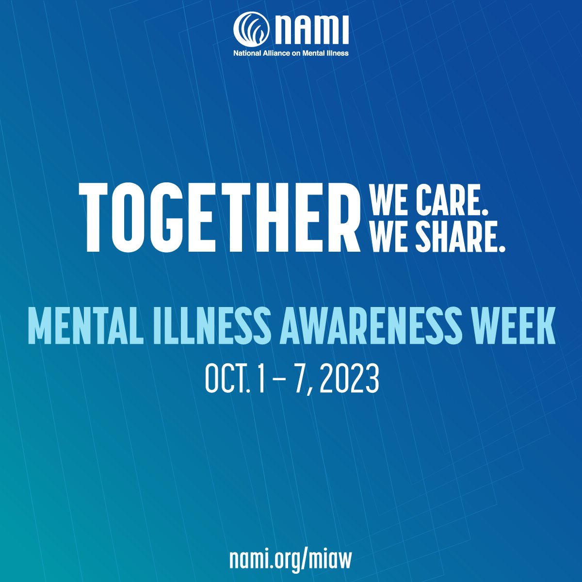 October is National Depression & Mental Health Screening Month. As athletic trainers, we are responsible for screening, recognizing, referring, and supporting our patients in mental health. Today starts #MentalIllnessAwarenessWeek. How are you screening for mental health?