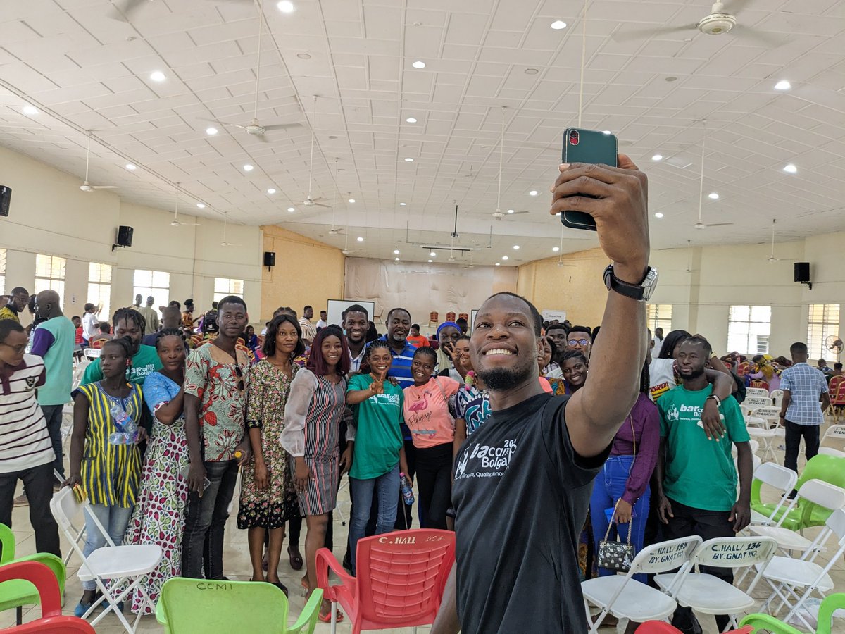 Barcampghana's tweet image. Hi @nashirum - #bctamale lead

We're waiting to see the #selfie / #groufie that was taken here at #BarcampBolga 2023 in #Bolgatanga 

Here's the #fotofie

#bcbolga