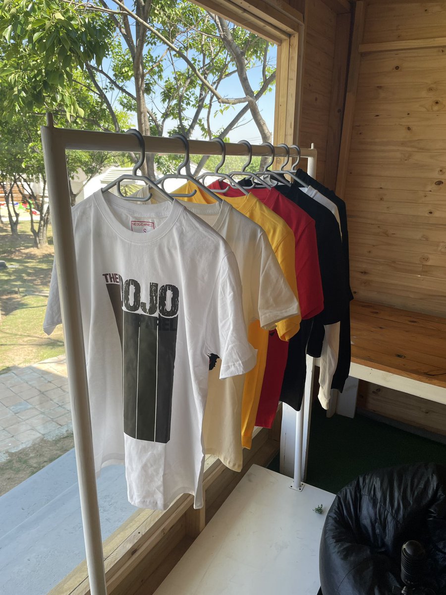 TheDojo_Podcast's tweet photo. Get Dojo Apparel from as little as R250 at #DojoPoolParty23 
Visit the Apparel stall or look for TG or Thabang for assistance. https://t.co/cvAAzYPFeT