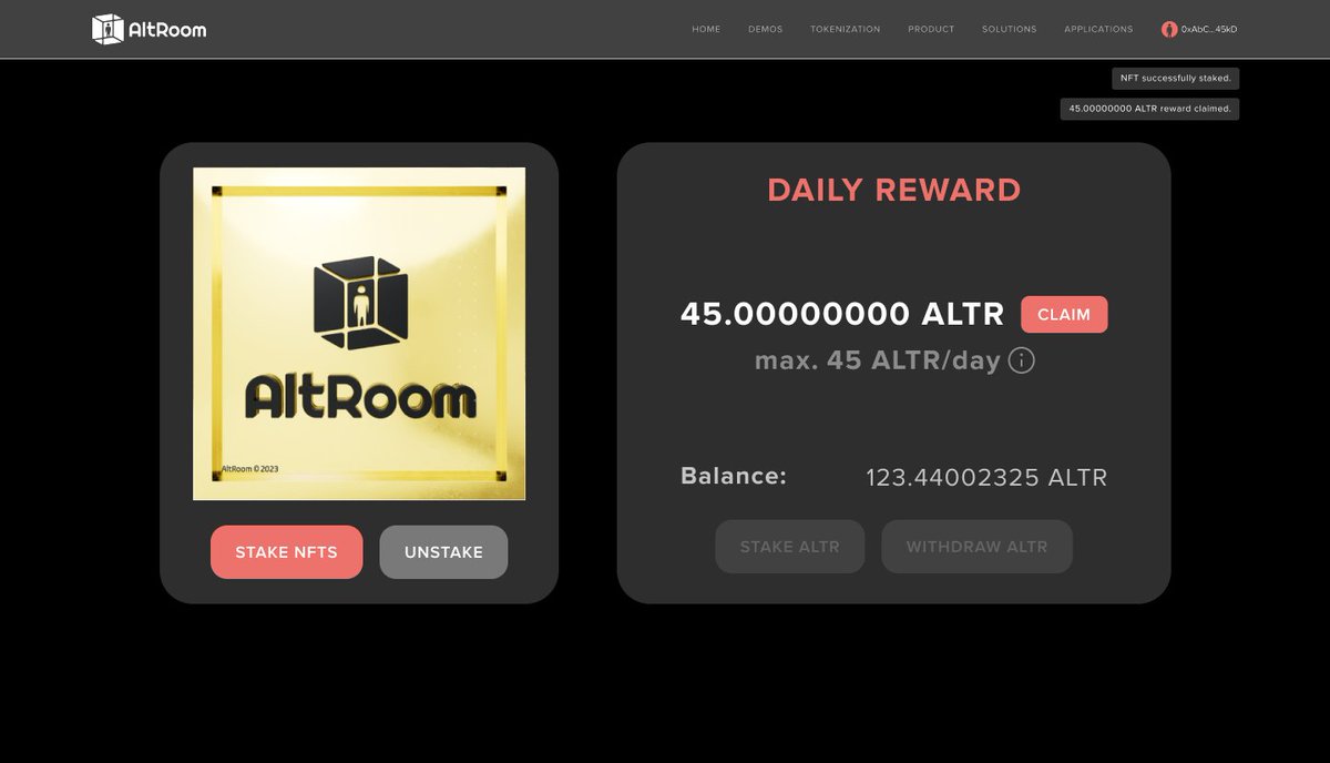 AltroomTeam's tweet photo. 🎁All Altroom NFT rewards have been issued to winners' wallets. If you are on the winner list, please do check on your wallet. Don't forget to switch to BNB Network (prev. BSC Network). You can now stake your NFTs on https://t.co/ksuHvJumNr to claim everyday your ALTR tokens💰 https://t.co/H2sS0wSfK1