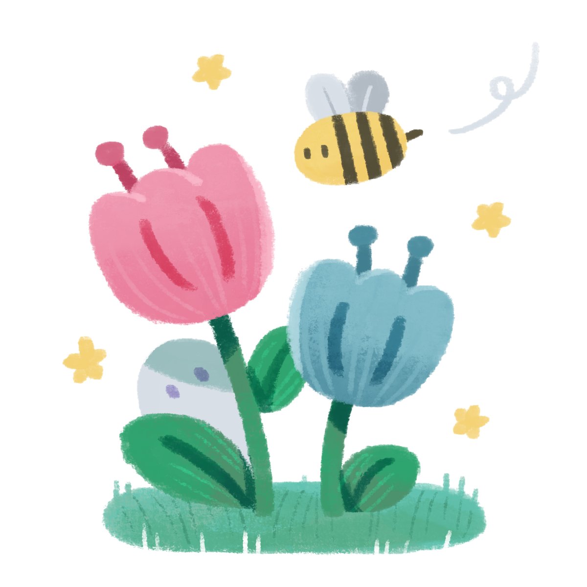 01.BEE
#peachtober2023