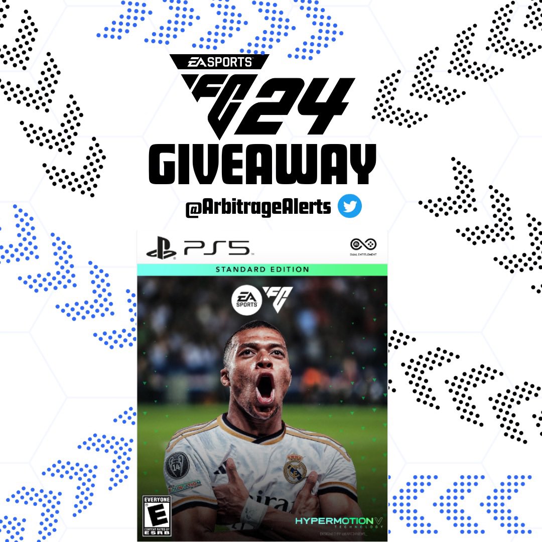 matchedbettingc's tweet photo. FIFA GIVEAWAY ⚽️

To celebrate 1 year of Arbitrage Alerts, we’re giving away a copy of FC24, and 12,000 Fifa Points to TWO winners🎉 

To enter: 

LIKE, RETWEET❤️🔁

AND 

Join our FREE Matched Betting and Arbitrage channel🔗
https://t.co/cbagQmf67d

Winner announced on FRIDAY✅ https://t.co/vAFpmH9ghq