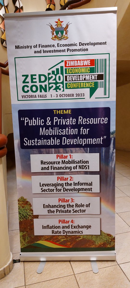 ethel_zim's tweet image. Advancement of the 🇿🇼 economy requires a deep dive into pressing issues such as inflation, informality, #PrivateSectorDevelopment &amp;amp; #Financing4development 

@UNDPZimbabwe proudly supporting 🇿🇼's premier Economic Dvpt Conference in support of NDS1 &amp;amp; #SDGs with @FinanceZim  &amp;amp; 🇿🇼Gov
