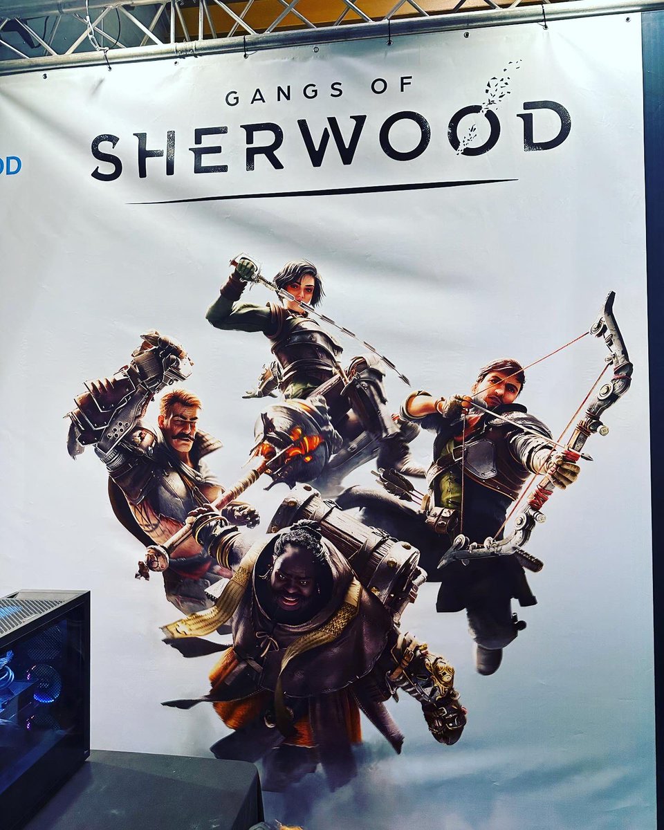 Meeting my character Maid Marion that I voiced for @gangsofsherwood by @demute.studio! she’s ‘bitchin’ as we use to say way back when… Get yourself down to @gameforcebe and try it out for yourself! You can give feedback and win a prize! #videogames  #IndieDevs #aaa #voiceactor