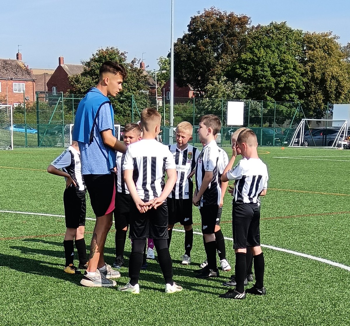 JukesStewart's tweet photo. Josh @jukesy04 coaching his under 11 Witton Park team today winning 6-2  Well Done https://t.co/lJzGFKKnqi