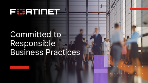 .@Fortinet is proud to join the United Nations Global Compact, underscoring our focus on embedding sustainability and responsible corporate governance into our operations and business model. Learn more: ftnt.net/6010uJKAY

#Sustainability #TenPrinciples