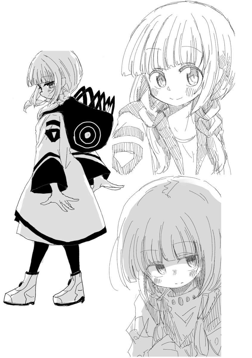 【告知】10/07(土)に開催の神椿オンリーイベント「Observer Effect」のスペース番号29で、「かふろぐ」という本を頒布します。 花譜ちゃん(一部可不ちゃん)のラフを含むイラスト256枚を掲載した、100ページのモノクロイラスト集です。 よろしくお願いいたします。