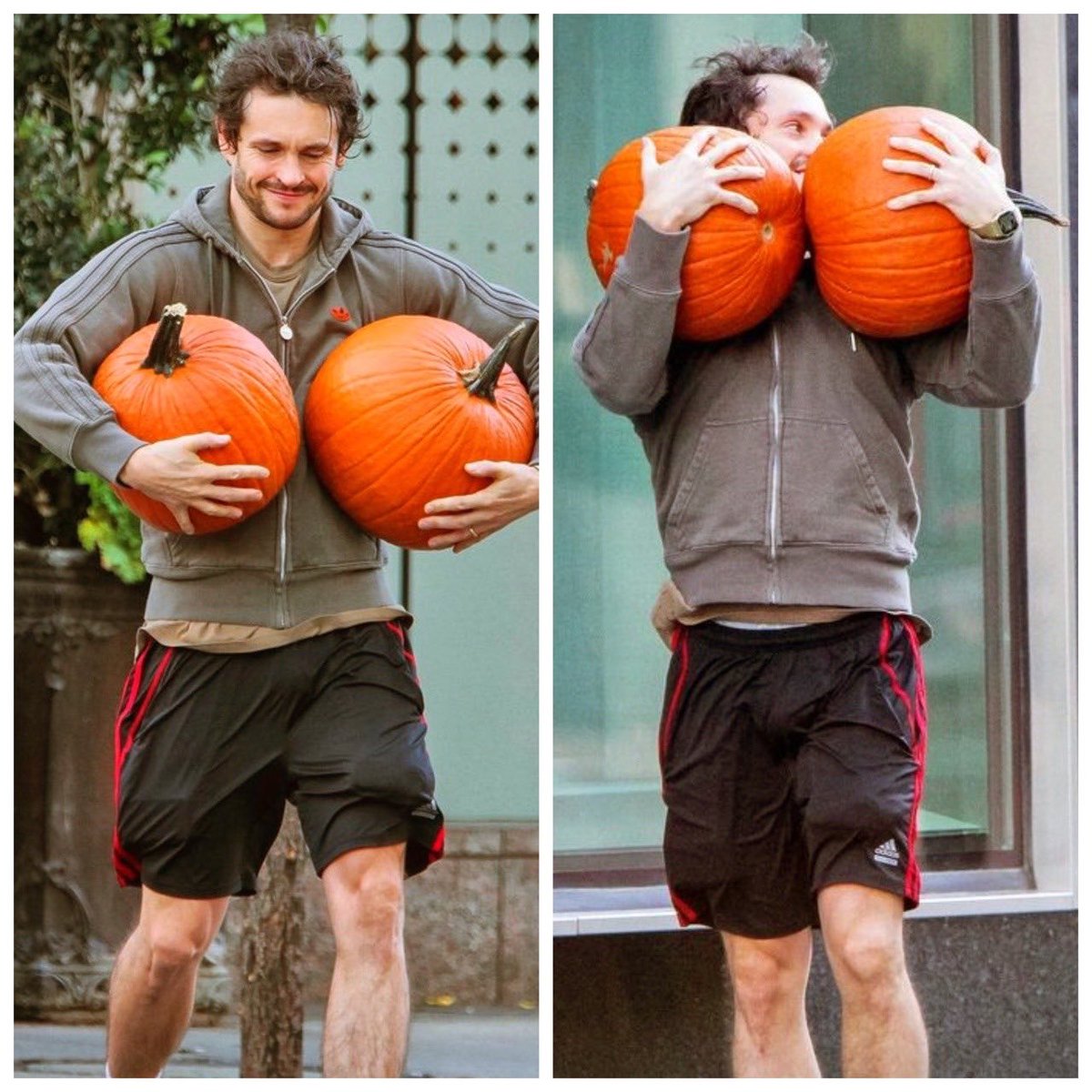 Evalie3689's tweet photo. Happy Pumpkin Dancy, y'all!!π The countdown to Halloween begins! I can't wait to see @BryanFuller's costume(s) this year!! Hoping we get to see Hugh Dancy's too! #PumpkinDancy #HughDancy https://t.co/FLvi6L84je