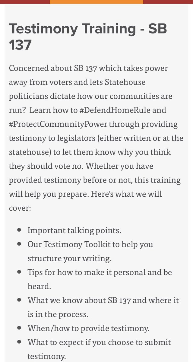 RankTheVoteOhio's tweet photo. TOMORROW 10/2 at 7pm: Learn how to give written or spoken testimony to #DefendHomeRule against #Ohio’s #RankedChoiceVoting ban bill. https://t.co/PoT4UwdFsp https://t.co/KmO2ostZM3