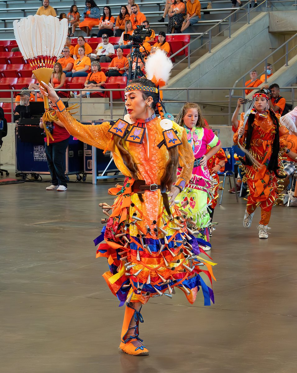 Yesterday we honoured, we remembered, and we came together in community solidarity during the #NationalDayforTruthandReconciliation and #OrangeShirtDay gathering at the Western Fair District Agriplex.