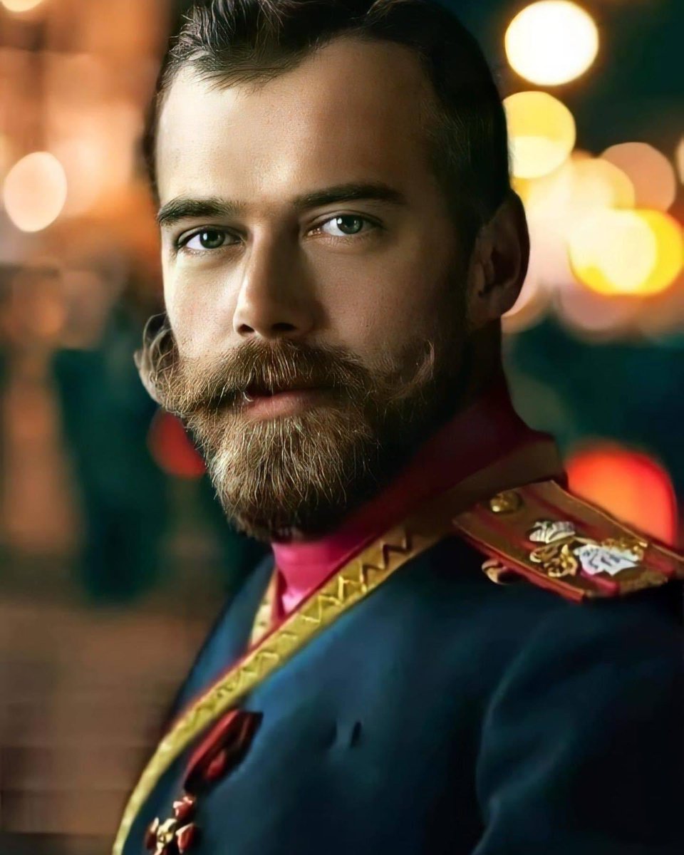 encherepublique's tweet photo. #BottinMondain 😱 Photographie numériquement colorisée par l’IA du tsar Nicolas II de Russie, probablement prise en 1904.
#NicolasII #НиколайII #NikolajII #NicholasIIofRussia https://t.co/y2hLtd0aVt