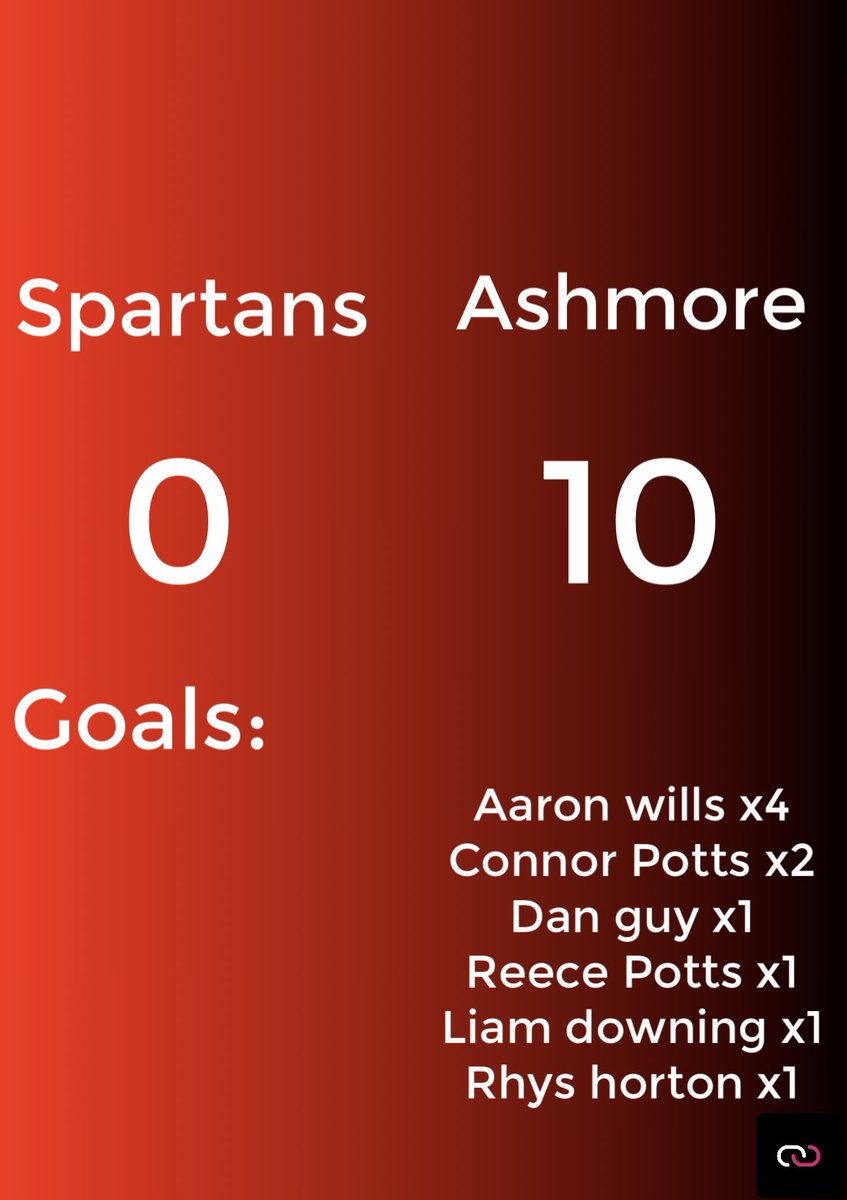 🚨 Spartans 0 - 10 Ashmore 

Some reaction from the boys after a disappointing result last week. Ruthless from the off and never looked back. 

MOTM - could have been anyone but <a href="/AaronWills93/">Az</a> involved in everything and run the show 😮‍💨

#uptheash