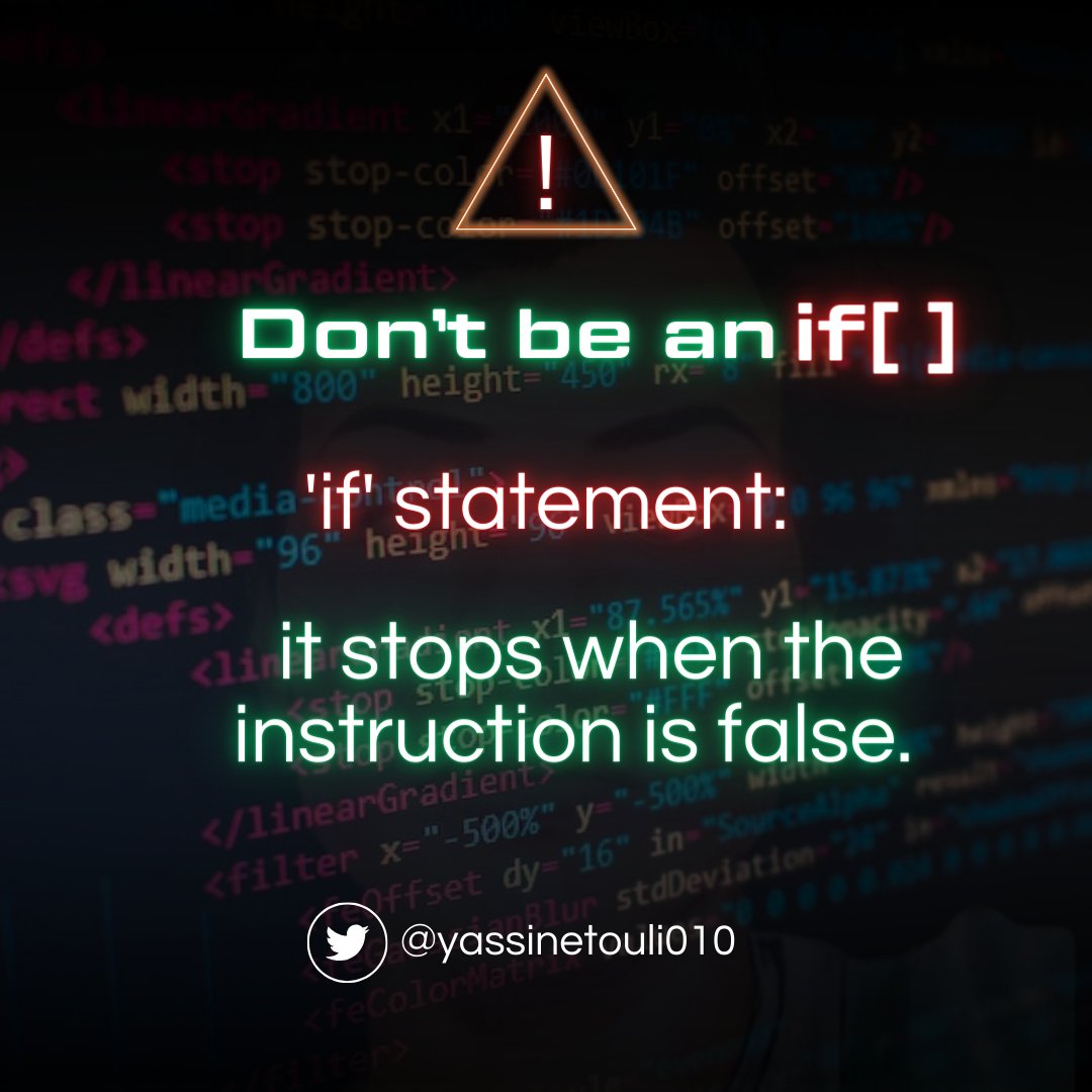 yassinetouli010's tweet image. Be an elif 😆❤️
#CodingWisdom #EfficiencyMatters
