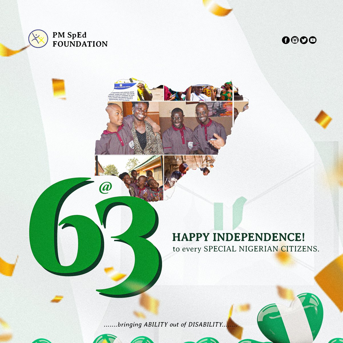 hat_bubble_dev's tweet image. Our abilities is a proof of our INDEPENDENCE.

Celebrating Nigeria 63rd Independence Day🎉🎊

#October
#Independence
#PMSpEdFoundation
#DisabilityAdvocate
#PM