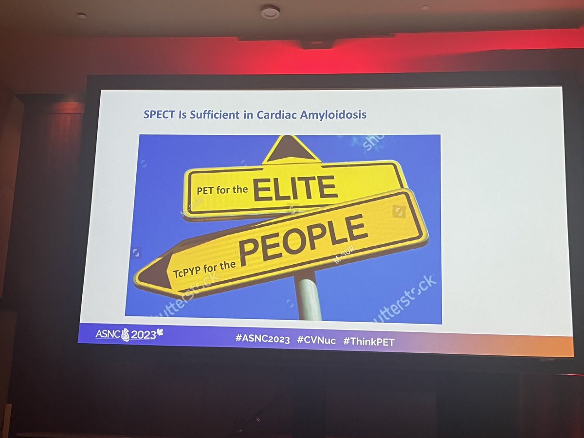 Firas Al Badarin (@falbadarin) on Twitter photo Punch line by Wael Jaber on PET vs SPECT for amyloidosis #ASNC2023 Punch line by Wael Jaber on PET vs SPECT for amyloidosis #ASNC2023