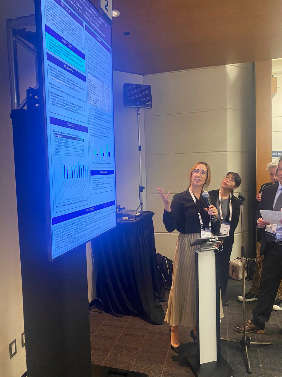 KateA_MD's tweet photo. Last @bui_nbt research presentation for me at #ICS23. Was such an honour to be part of this amazing team and now will have lifelong collaborators across the pond 🙌
@urohash @CarolinaOchoaV @L_Thomas2005 @jasminemking1 https://t.co/1GdNcfSZfr