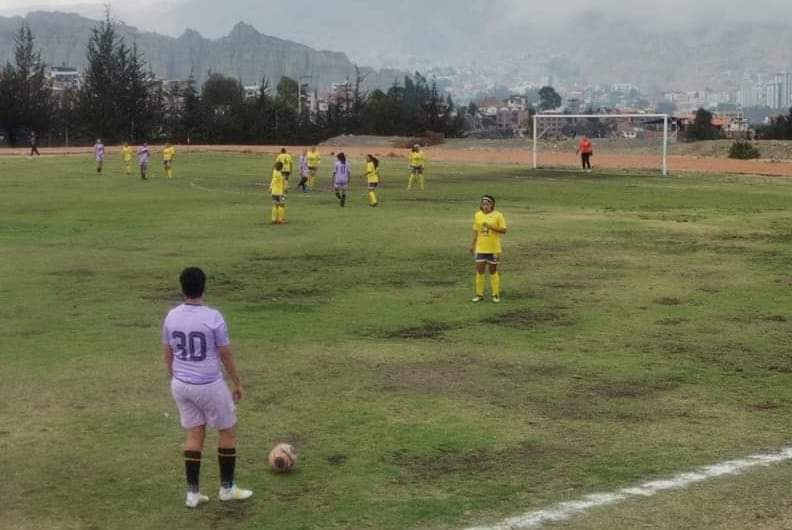 20 minutos del primer tiempo las Guerreras van ganando por 1 a 0