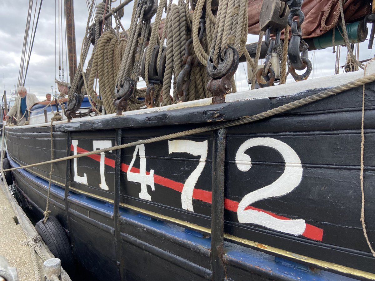 Lovely to have a look around this beauty again this morning… ⁦<a href="/ExcelsiorTrust/">The Excelsior Trust</a>⁩ #harbouringpotential #lowestoft #maritimeheritage
