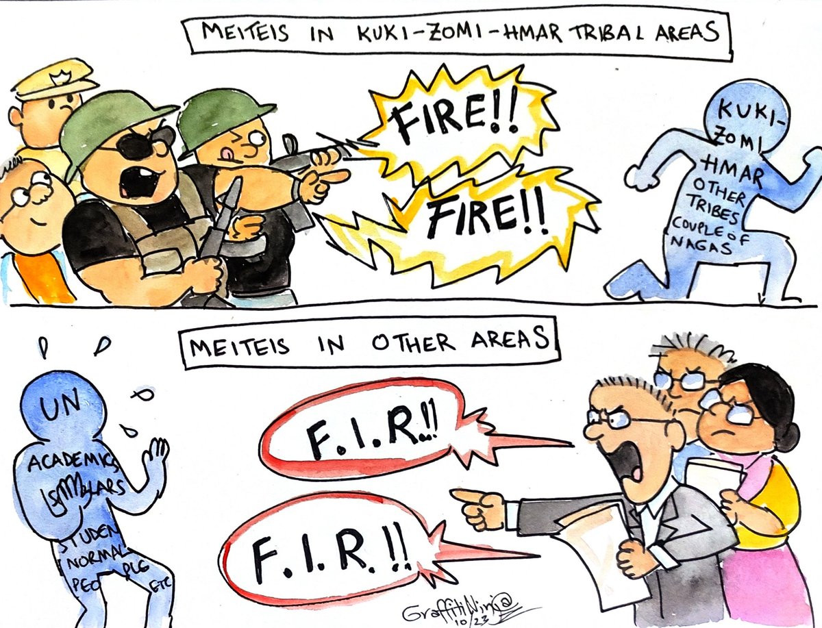 Fighting fire with f.i.r.🥴
#SeparateAdministration4Kuki_Zo #SeparateAdministrationOnlySolution 
#ManipurTribals