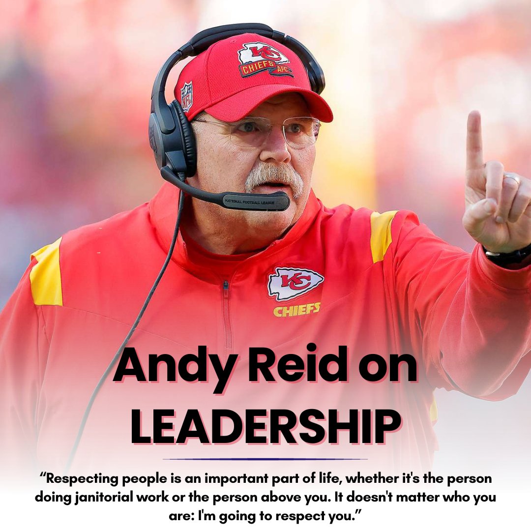 In 2013, the Kansas City Chiefs were coming off a league-worst 2-14 season.

The team was dysfunctional, the culture was abysmal, and the franchise was in shambles.

Andy Reid took over as the head coach and everything changed.

Reid's leadership completely changed the culture