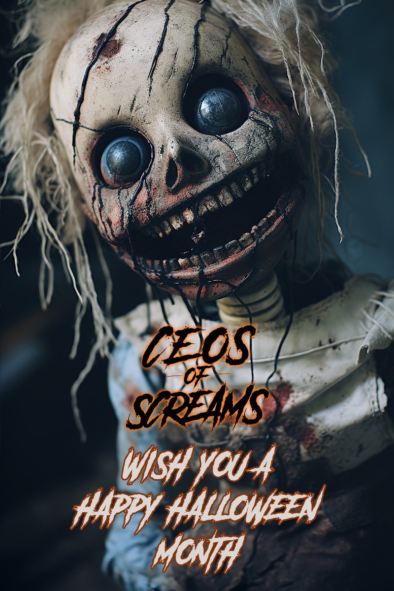 CEOsOfScreams's tweet photo. We wish a happy halloween month to all our spoopy guys and gals and non binary pals!  👻🧡 https://t.co/pxwwCIHOe1