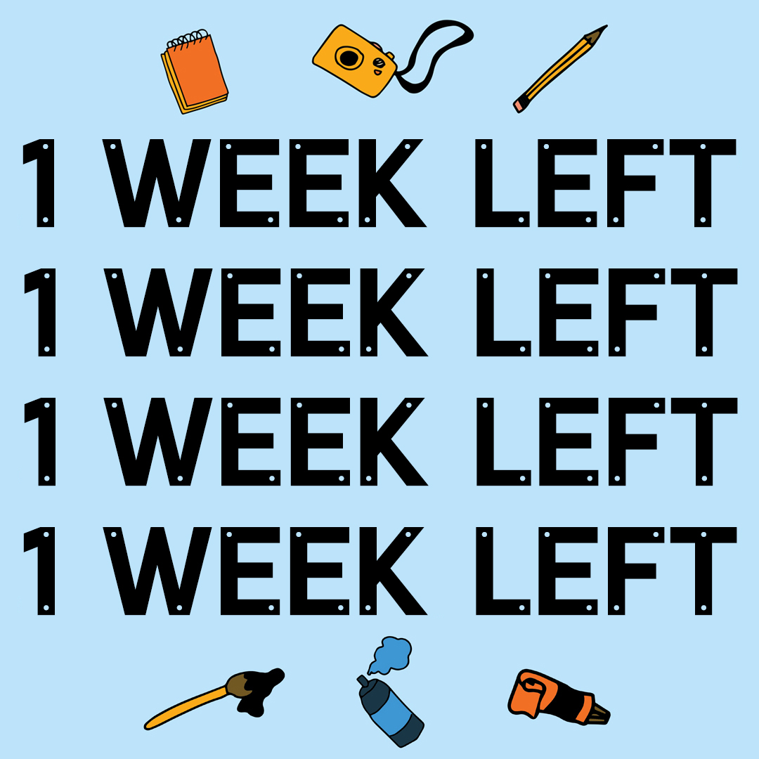 It’s one week until the submission window closes for the Manchester Open 2024 and we want your artwork! Whether or not you consider yourself an artist, we encourage applications from people of all disciplines, backgrounds &amp; experiences. 
Apply today > bit.ly/3E8iM1x