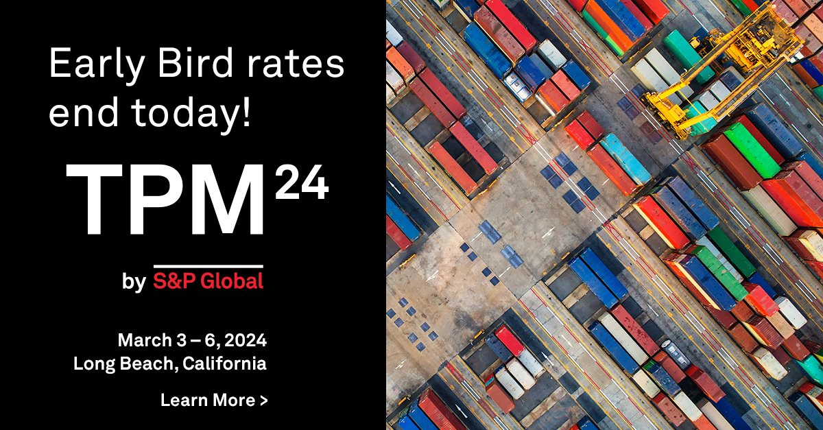 #TPM24 Early Bird rates end today! This is your final chance to take advantage of our lowest possible rates. Register today and save: ow.ly/qMS850POEW2