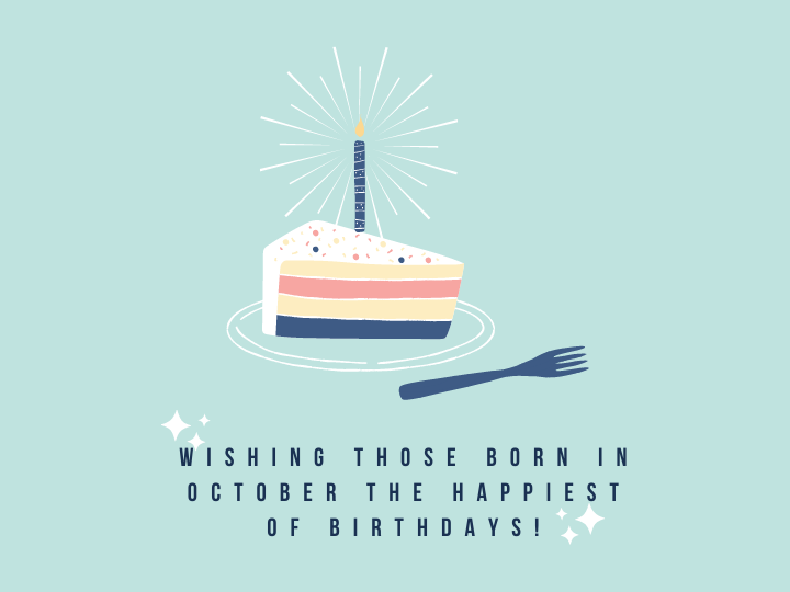 Happy birthday to all our friends born in the month of October! From all of us at our agency, we are wishing you a great year ahead. 
Tag someone below so we can wish them a very happy birthday!