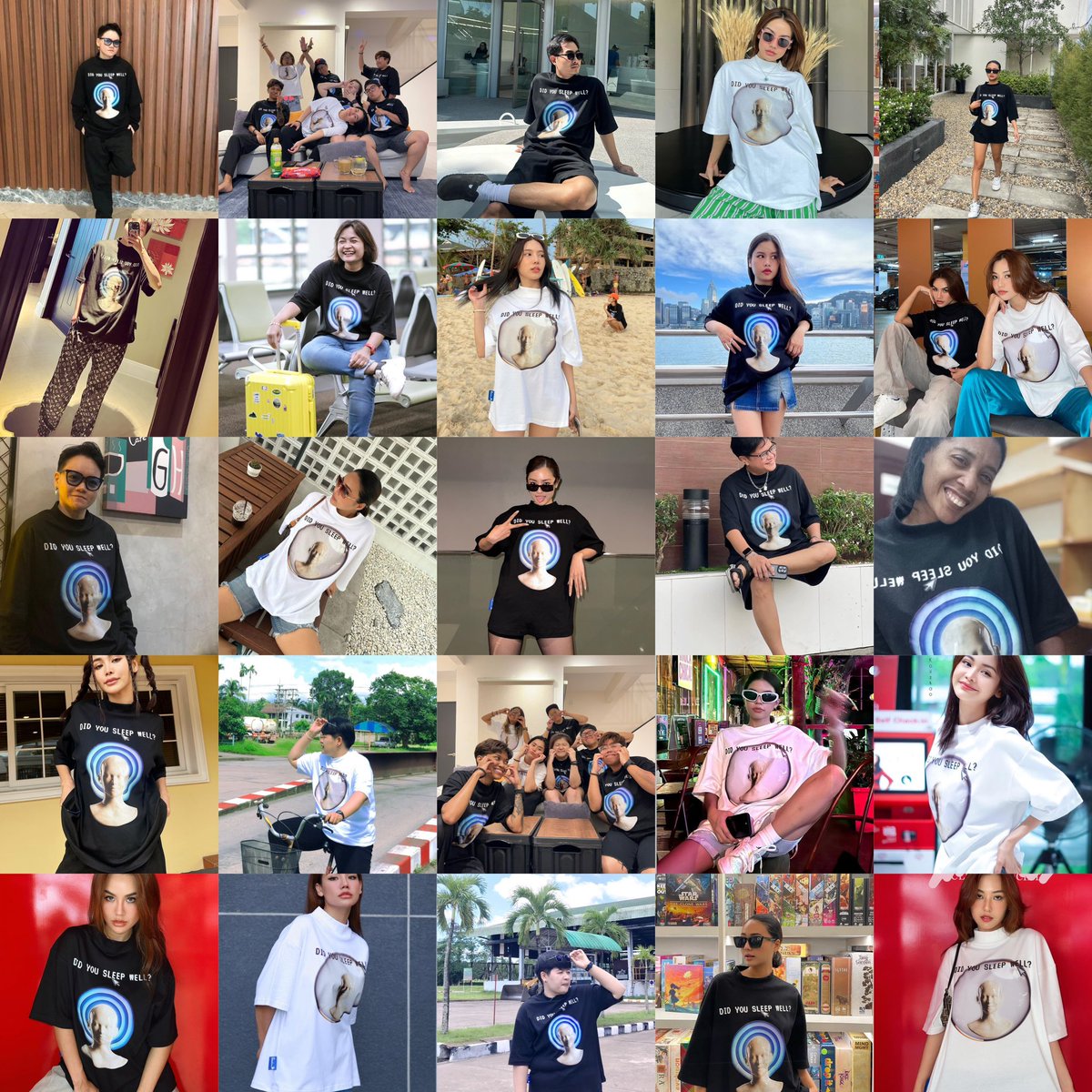 daaddeaw1's tweet photo. มาอุดหนุนเสื้อเก๊าได้น๊า คอลนี้เราตั้งใจทำมากๆเลย ผ้านุ่มมาก มี 2 สีฮะ 🫶🏼

▫️White Sandy
▪️Black Mindy

Did you sleep well 💤 🥱 

IG: @daad_deaw

📲Order via Line: https://t.co/SkXHpBpz3X

#daaddeawshirt #originalwaycolletion https://t.co/TJ571pU7Uz
