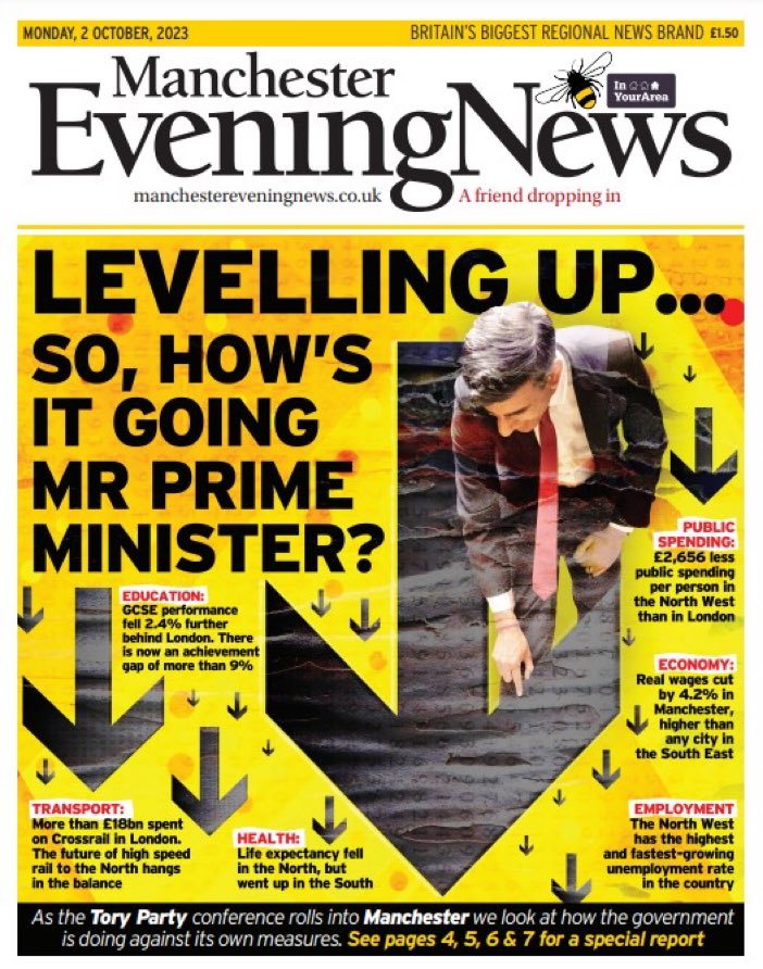 As the Tories come to Manchester for their party conference we ask them to look at the country from a different perspective.