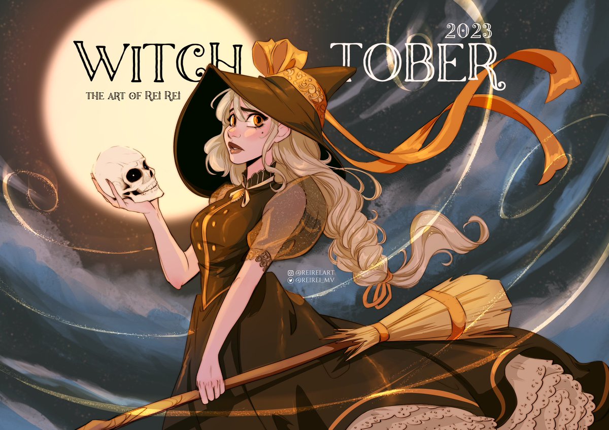 ReiRei_MV's tweet photo. Witchtober starts!!! ✨🧡 Happy spooky season!! 

#witch #october #witchtober https://t.co/TiyGiv80aR
