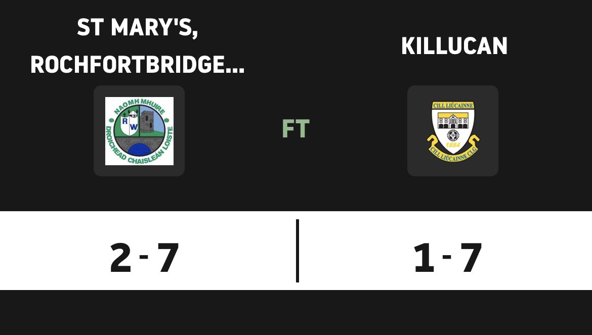 Senior B Ladies Semi Final Full Time Score 

Well done Ladies 💚🤍