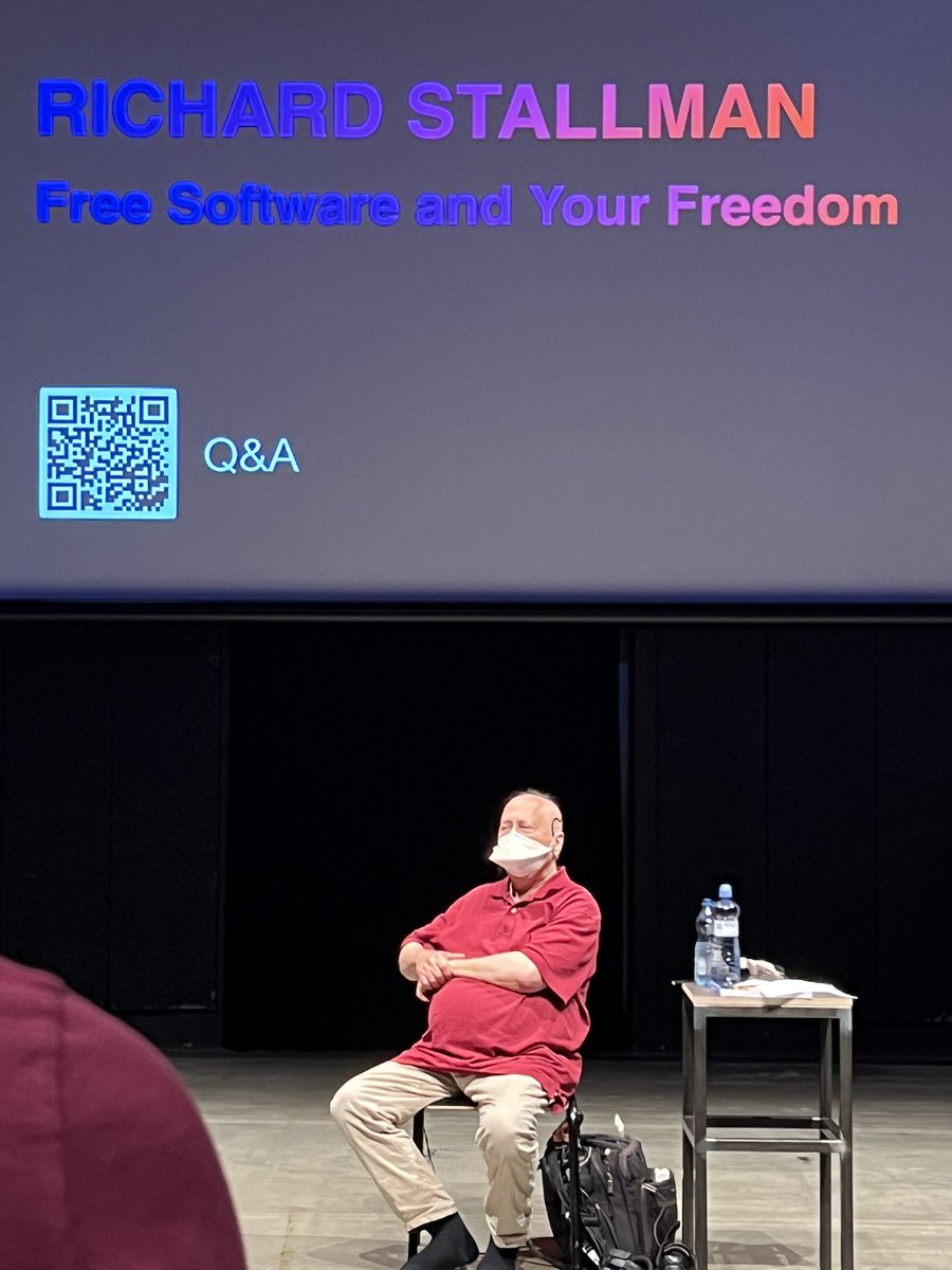 jessicasolce's tweet photo. "I don't call them artificial intelligence. I call them bullshit generators" 
- Richard Stallman https://t.co/KFXPM0yVGt