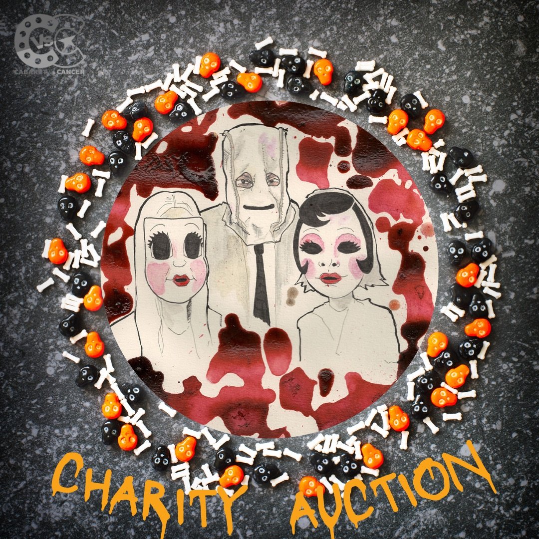 cabaretVScancer's tweet photo. HIGHLIGHTS of the Halloween and Horror Auction! 🧛🏻

💇🏻‍♂️ART SPOTLIGHT 🧛🏻

Check out the hair-raising items of the chilling collection up for auction. 

Bid high, bid bold, and make a difference! 🖤

Check it out at https://t.co/yJBSxOGWer 🎃👹 

#Halloween #horror #markgatiss https://t.co/pyI1DIDCkP