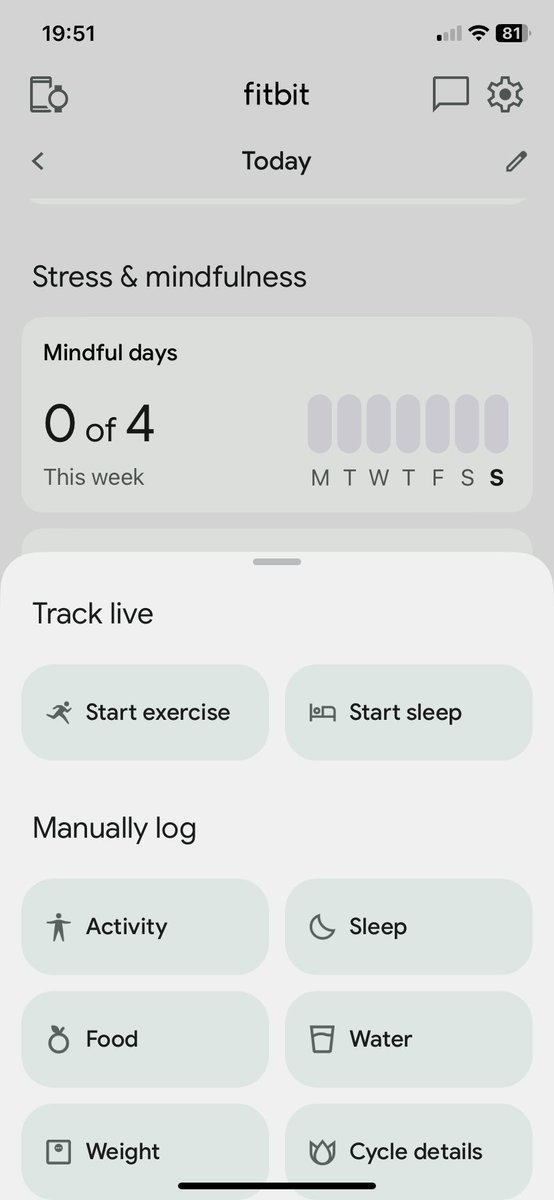 wownowexp's tweet image. What a ugly &amp;amp; completely useless redesign @fitbit just made! And the one main thing requiring fixing in previous version (being able to start or add mindfulness minutes) is still NOT there. 🤦‍♀️🤦‍♀️😤#cxfail #uxfail #redesignfail